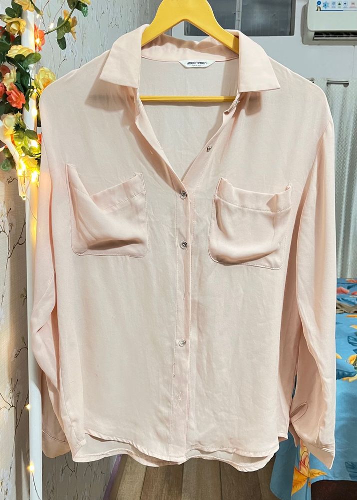 Uncommon Pink Button-Down