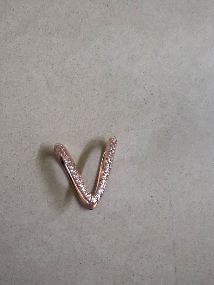 Elegant Anti Tarnish Brand New Rose Gold Ring