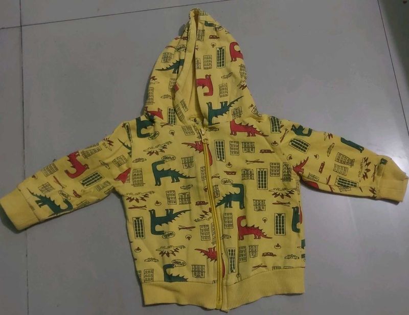 Dinosaur Print Hoodie