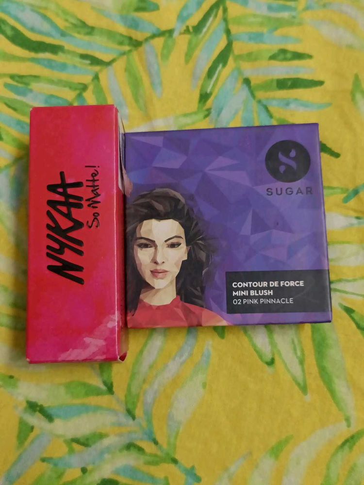 Nykaa Lipstick, Sugar Blush Combo. Amazing Offer!
