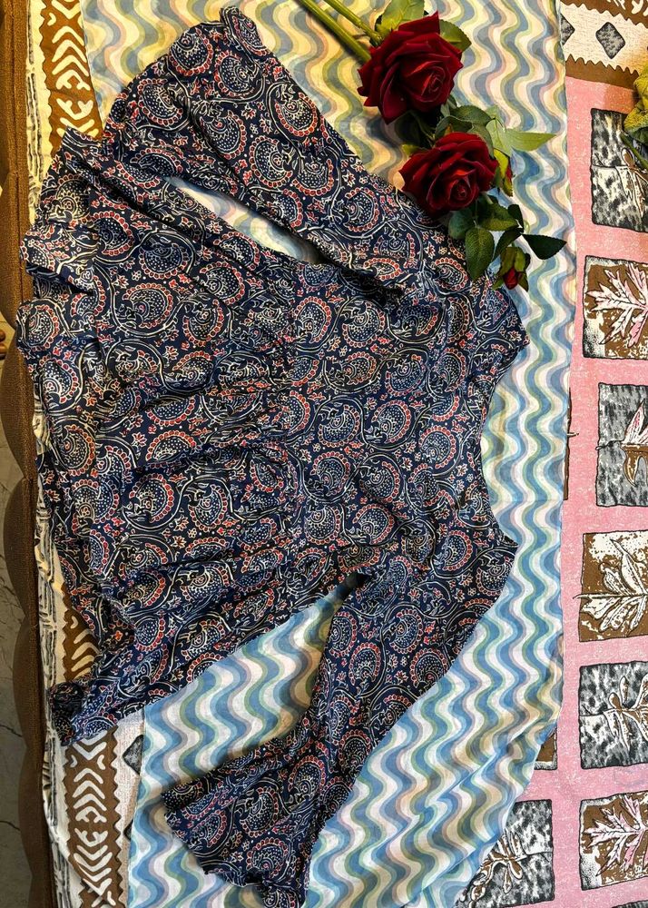 Paisley Print Dress