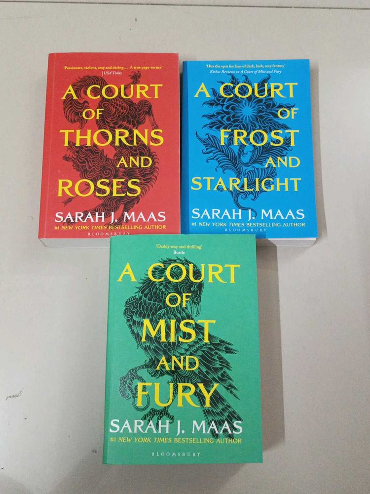 ACOTAR Series Books by Sarah J. Maas (3-Book Set)