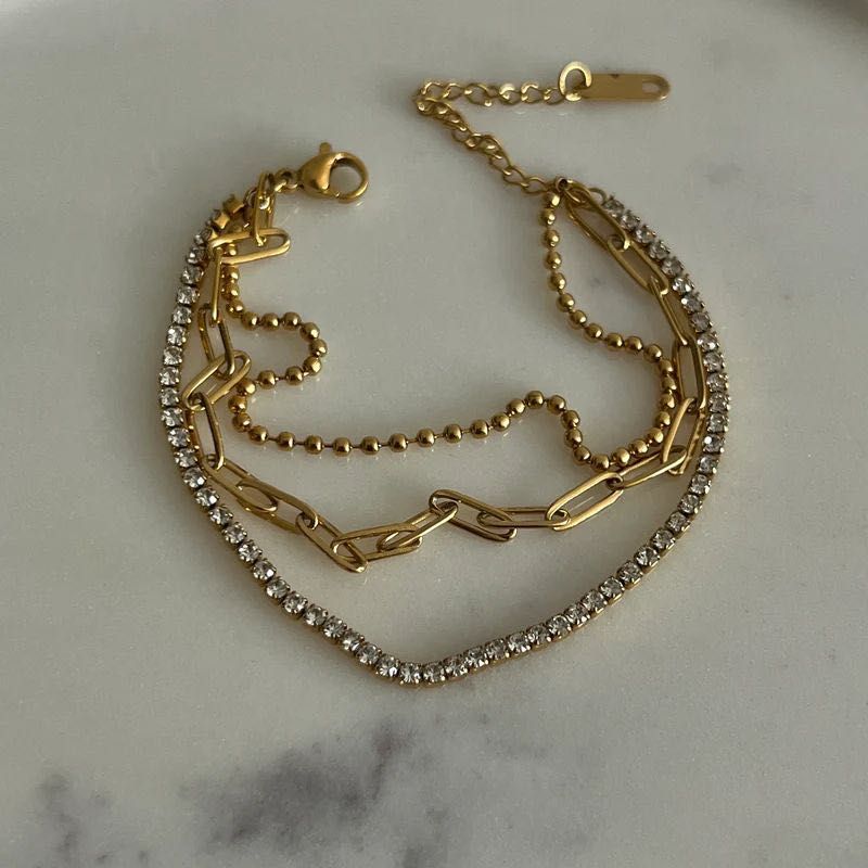 Layered Bracelet Anti-tarnish