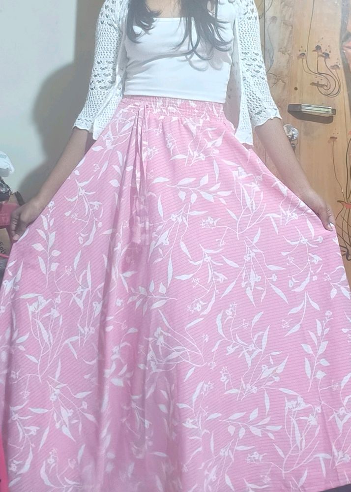 Floral Ethnic Skirt