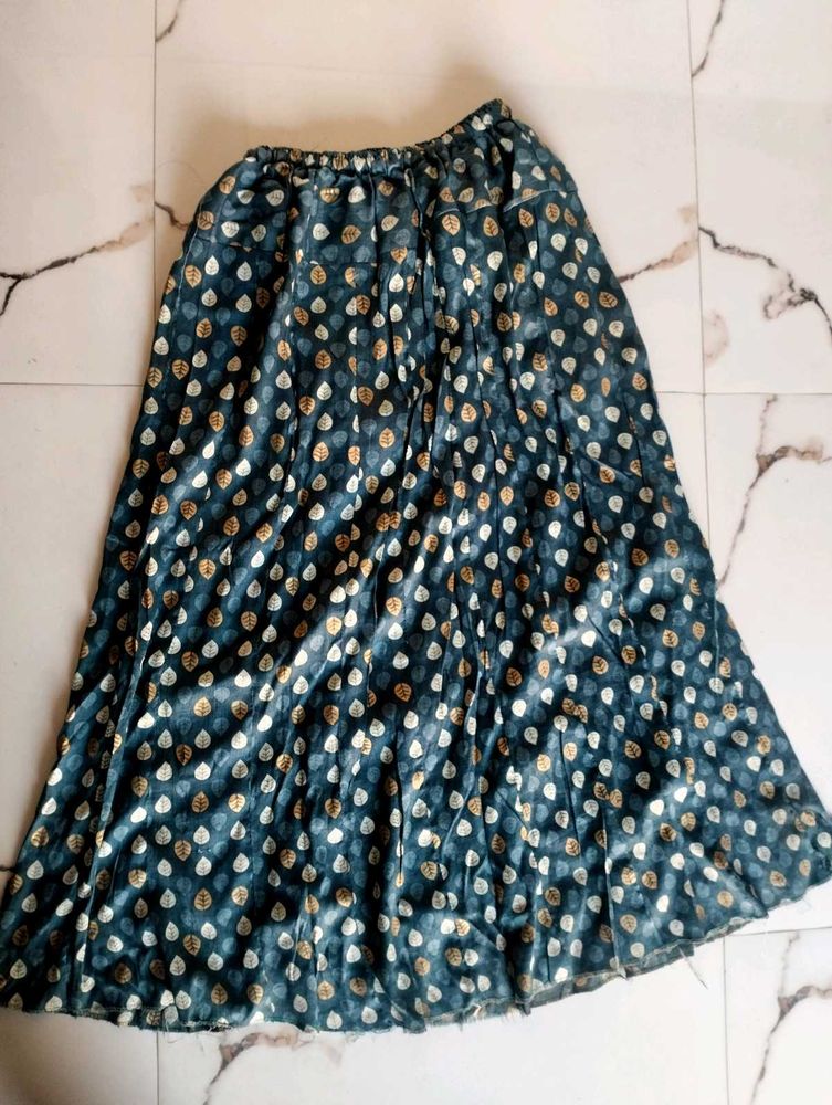 Printed Ethnic Long  Skirt(free sized)