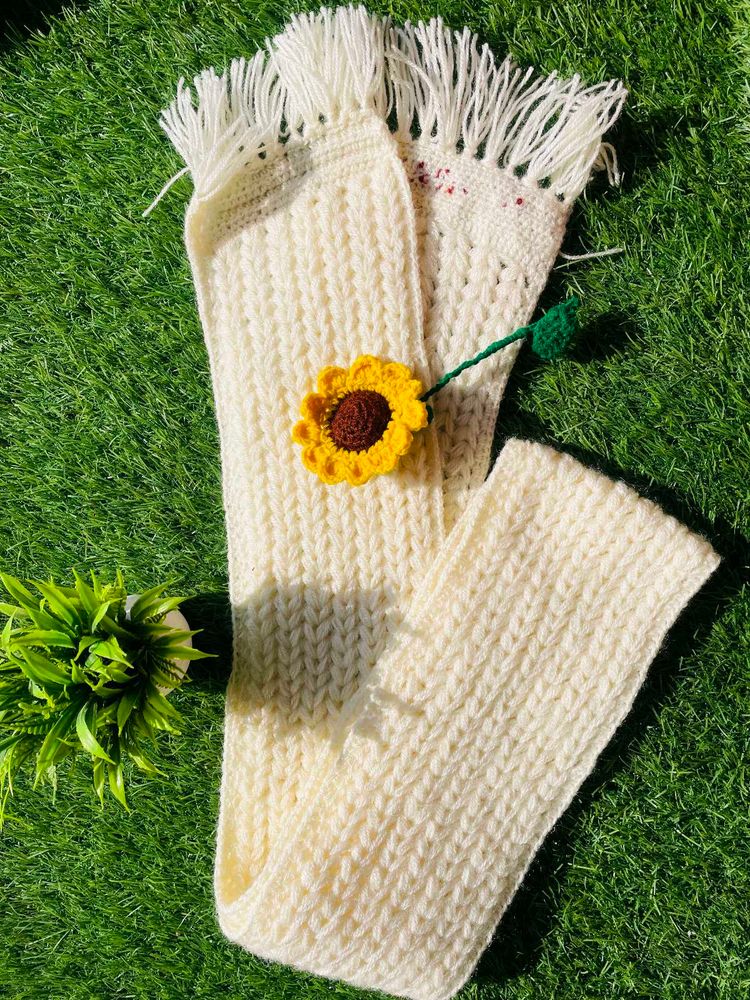 Crochet Scarf - Unique &amp; Cozy   (for both men and