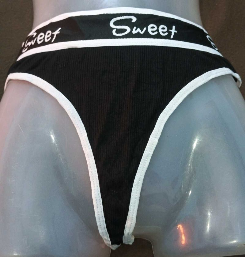 Black 'Sweet' Thong 🖤