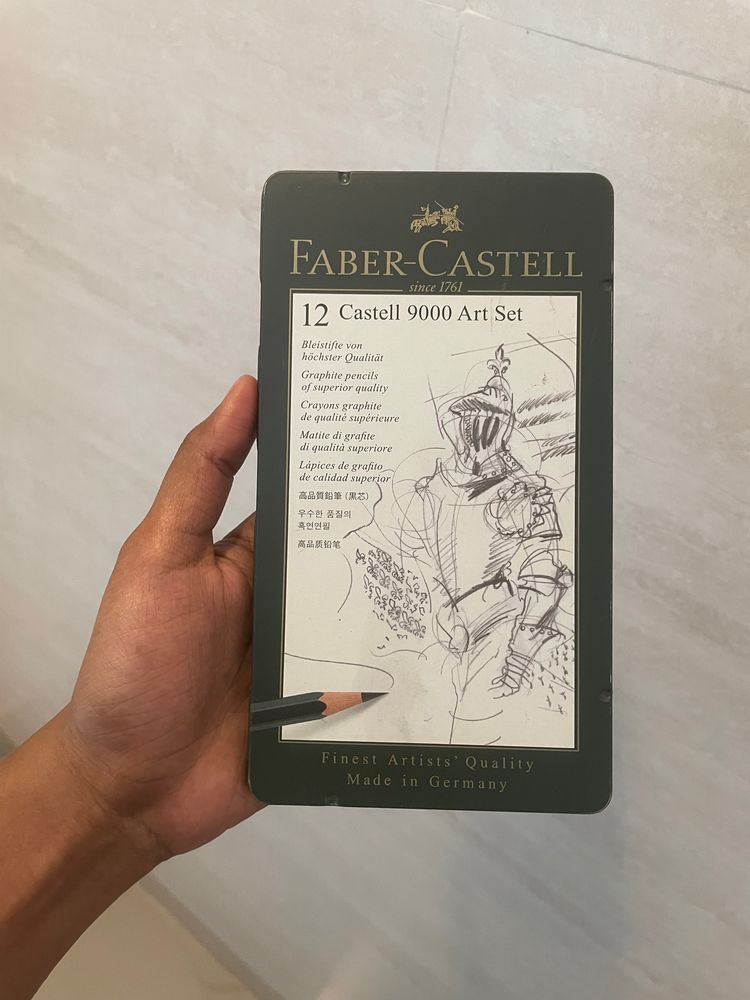 Faber Castell 9000 Art Set (pack Of 12)