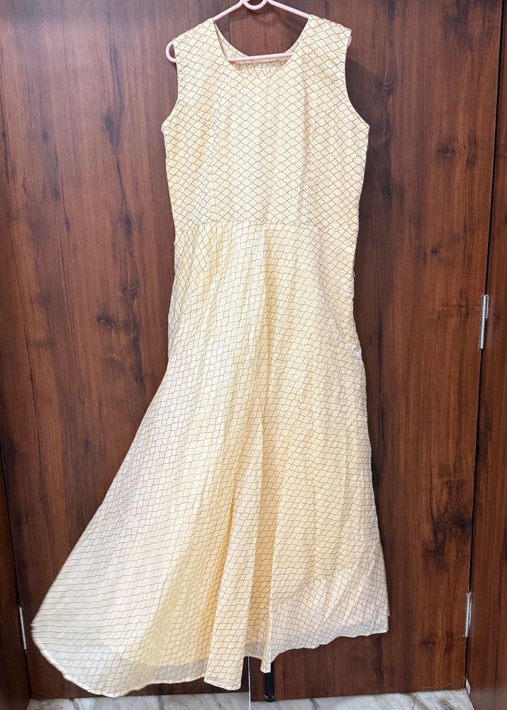 Elegant Ethnic Dress With HandWork