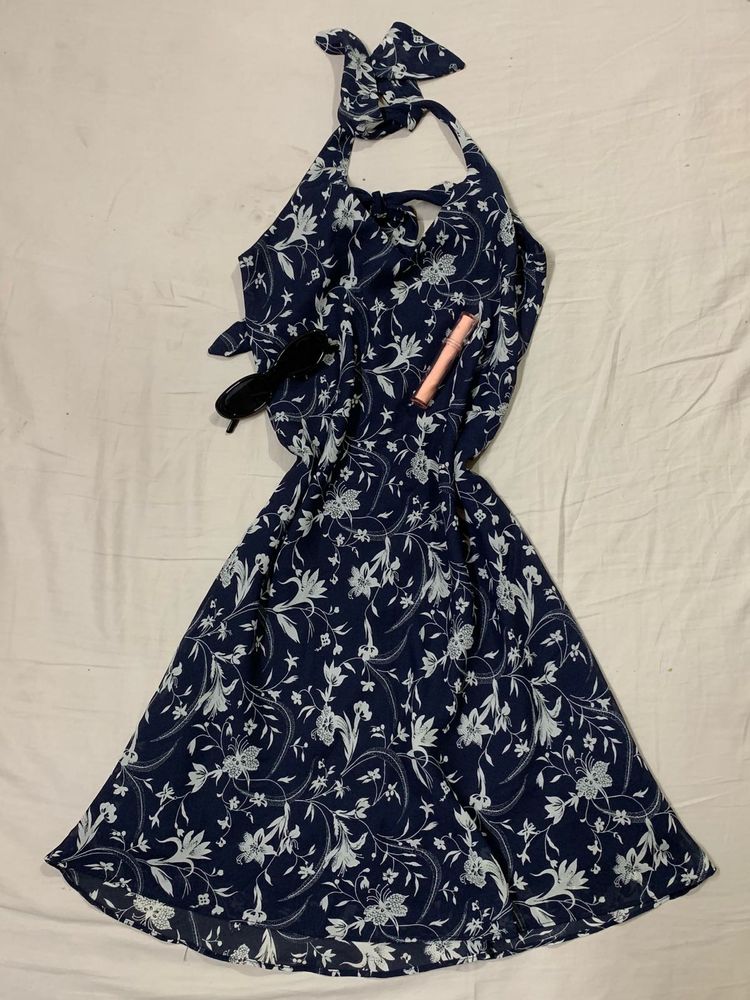 Floral Halter Sundress