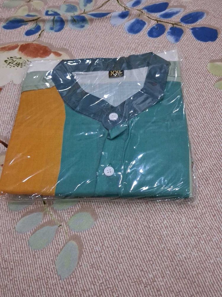 Color Block Shirt - XXL