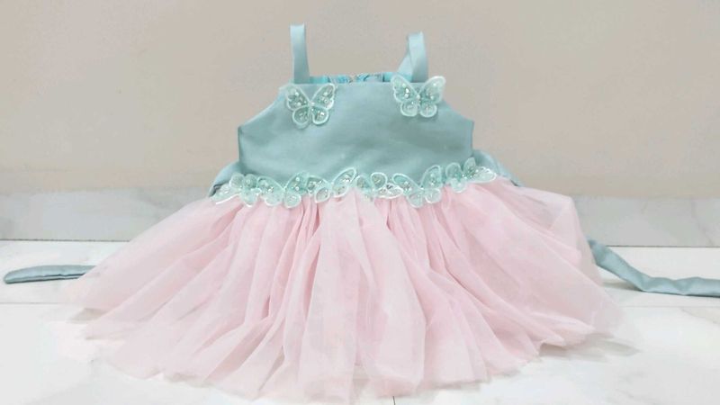 Cute Butterfly Babygirl Dress