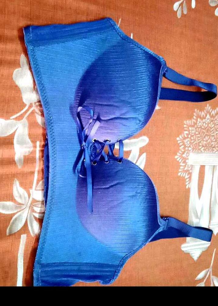 Stylish Blue Bra fixed price