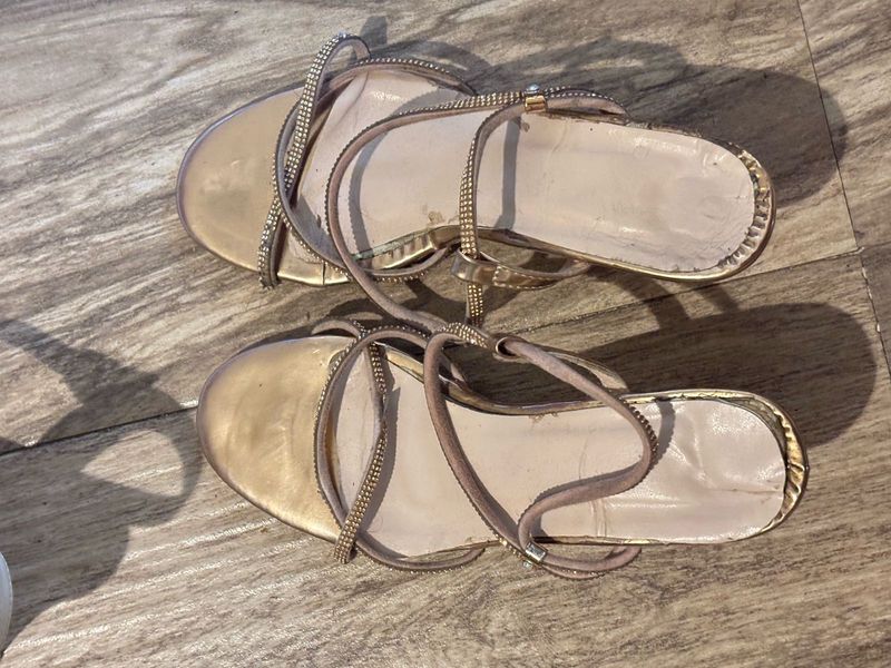 Elegant Rhinestone Sandals