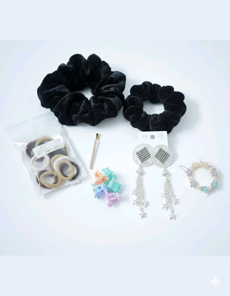 🔥BUY2GET 1 FREE🔥Hair Accessory (Set Of 7)