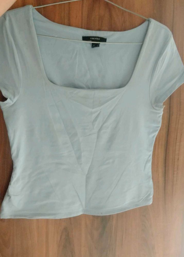 Forever 21 Blue Top