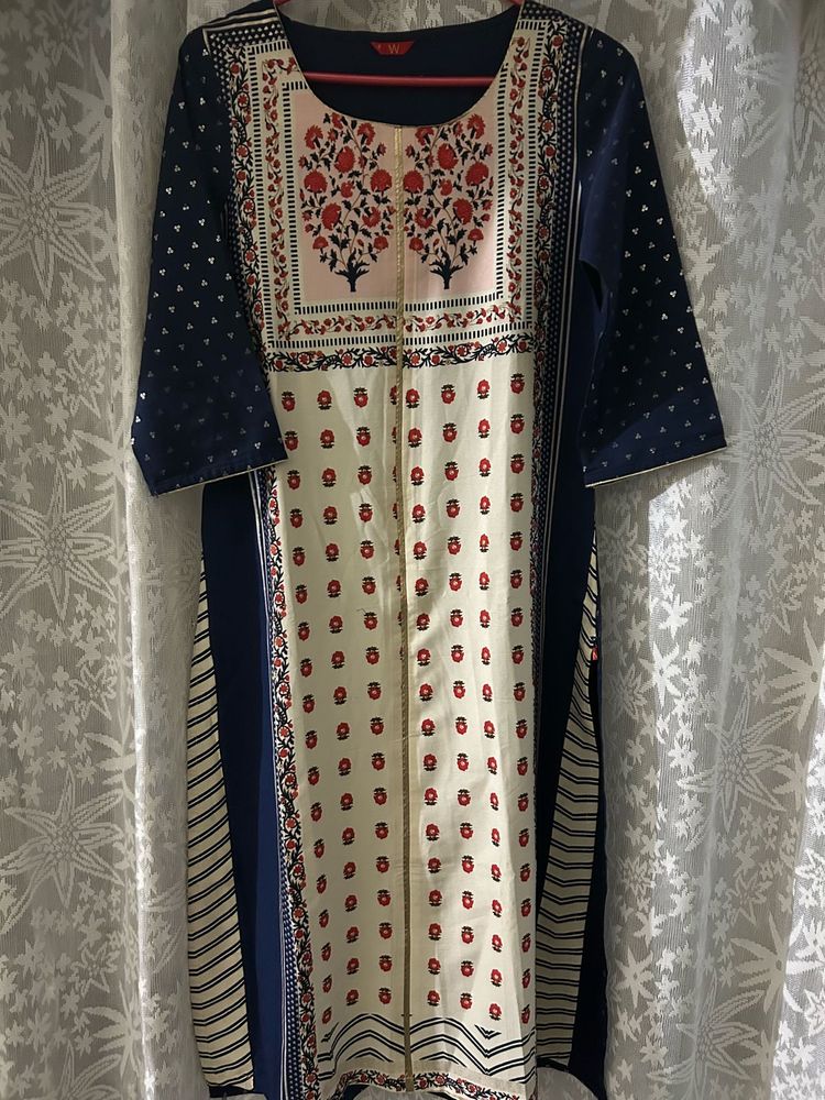 Floral Print Kurta