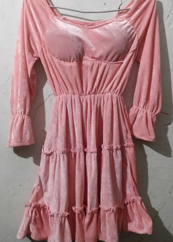 Cute Pink 💗 Party Wear Dress 😍