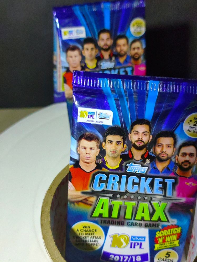 Topps Cricket Attax Cards 2017/18