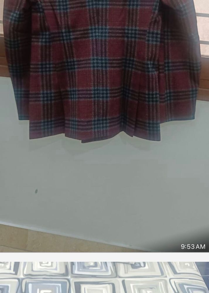 Vintage Plaid Blazer