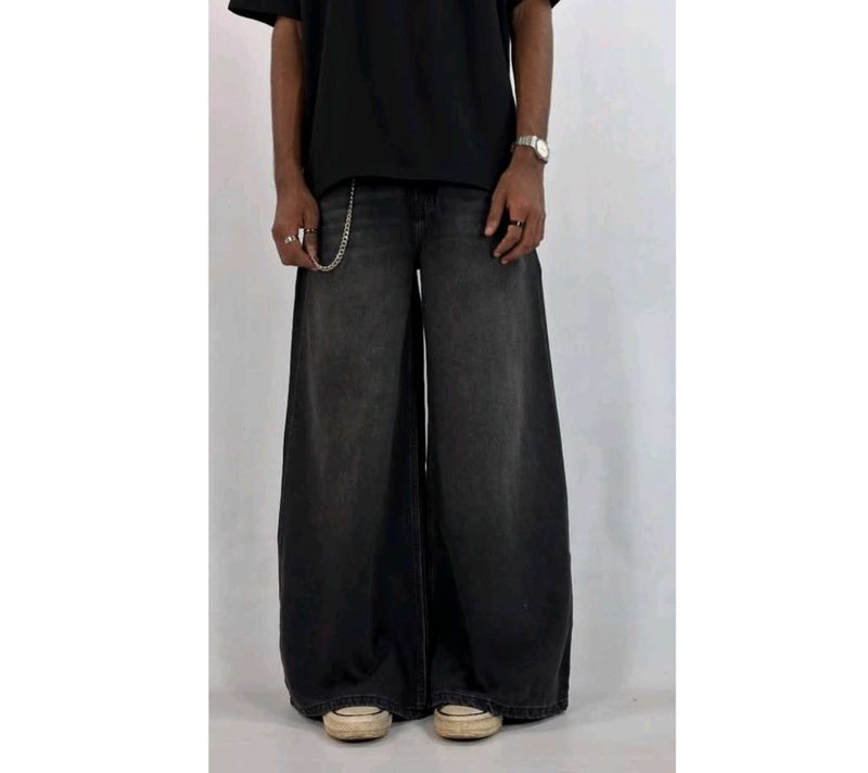 h&amp;m Vintage Wahsed baggy jeans