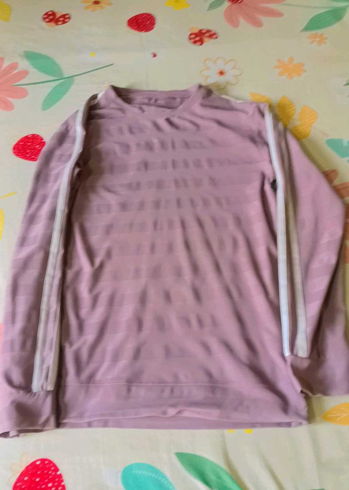 Mauve Long Sleeve Top