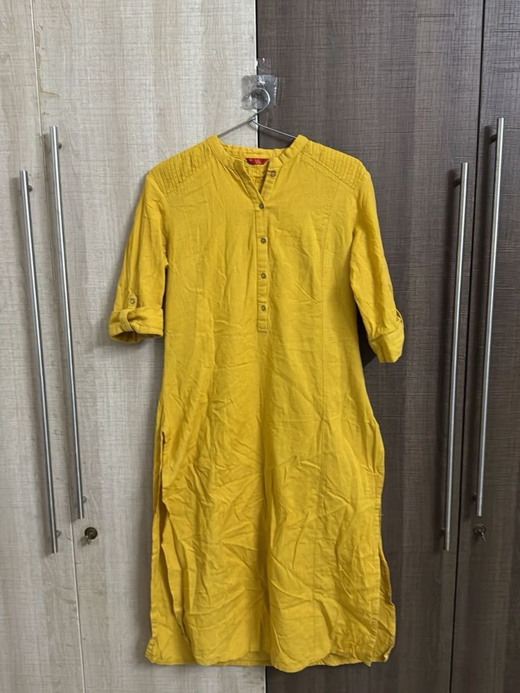 Yellow Kurta