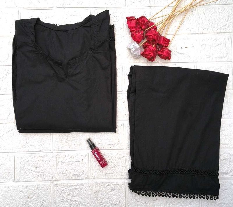 Black Co-ord Set 🖤