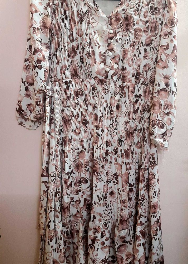 Floral Print Midi Dress