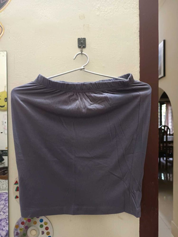 Strapless Grey Camisole.