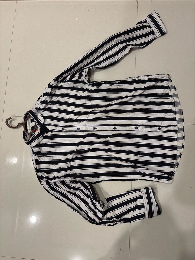 Striped Casual Shirt
