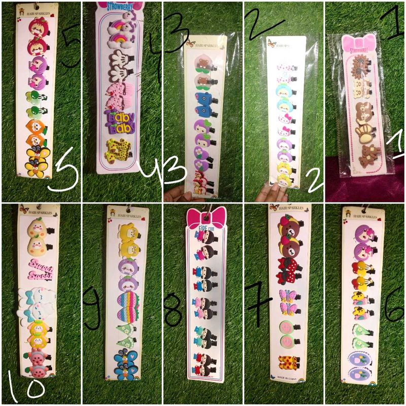 Cute Cartoon Hair Clips