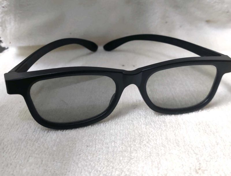 Black 3D Glasses