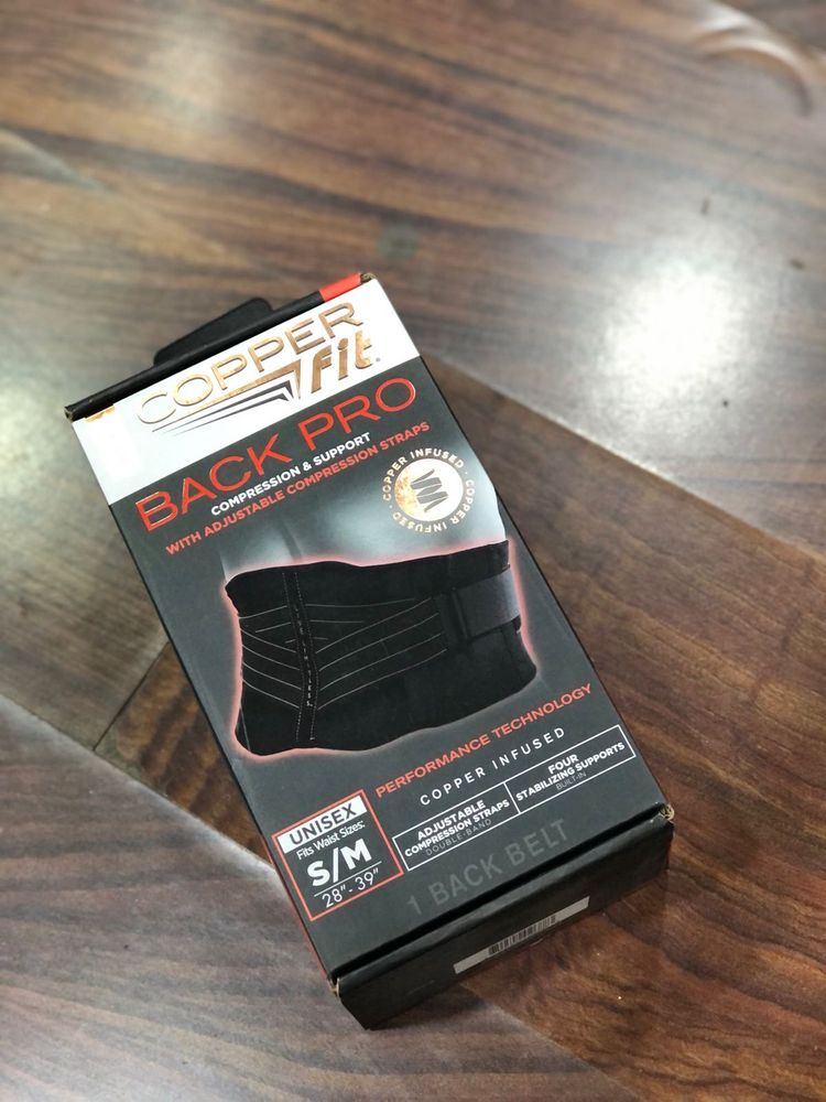 Copper Fit Back Pro S/M