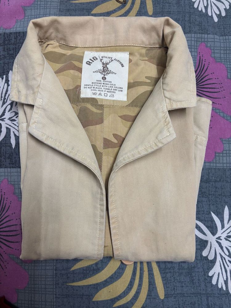 Beige Jacket