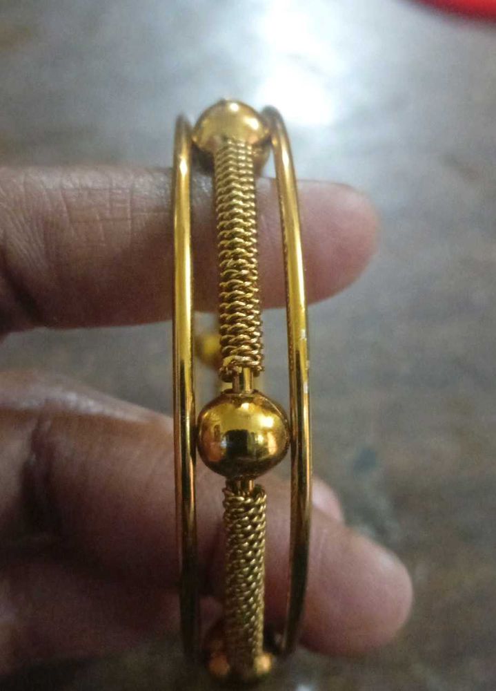 Gold-Toned Bangle  Set Of Bangles