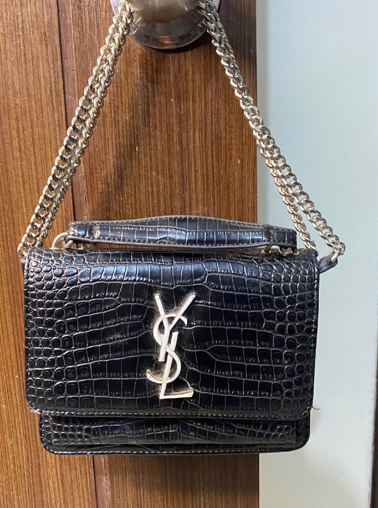 YSL Mirror Copy Sling /hand Help Purse❤️