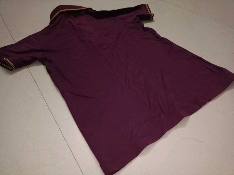 Burgundy Polo Shirt