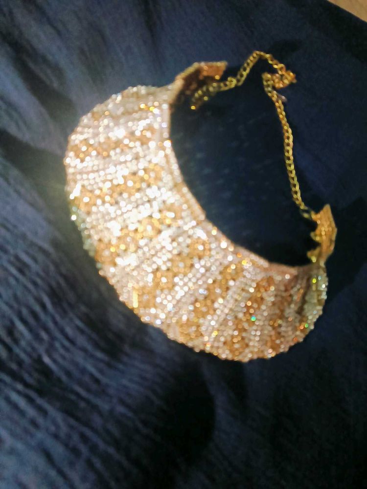Statement Rhinestone Necklace