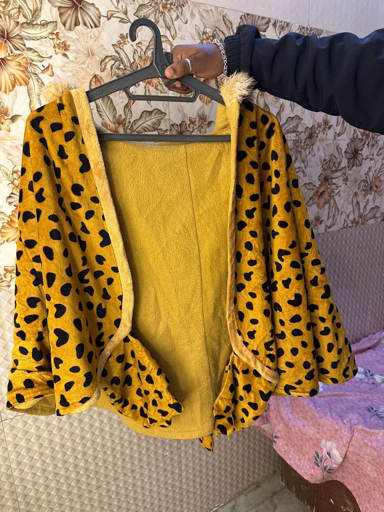 cute leopard, print sweater