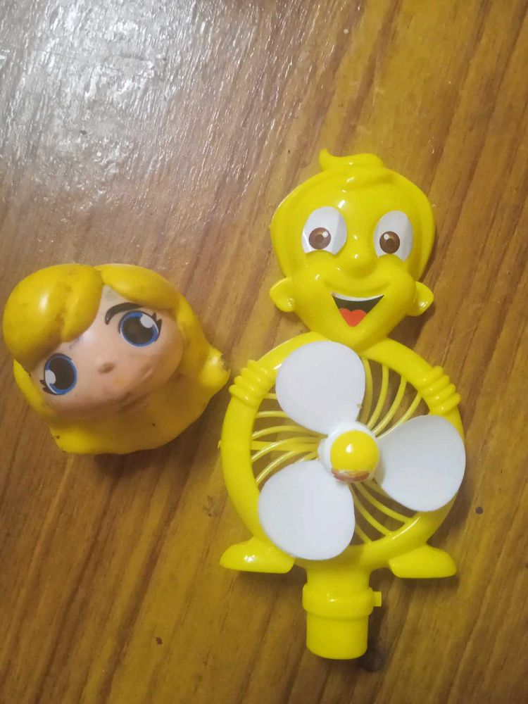 Cute Doll Head +chota Bheem Fan