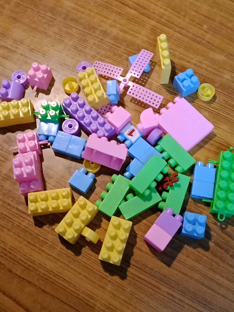 🆕 Blocks Building Lego Set - 47 Pieces