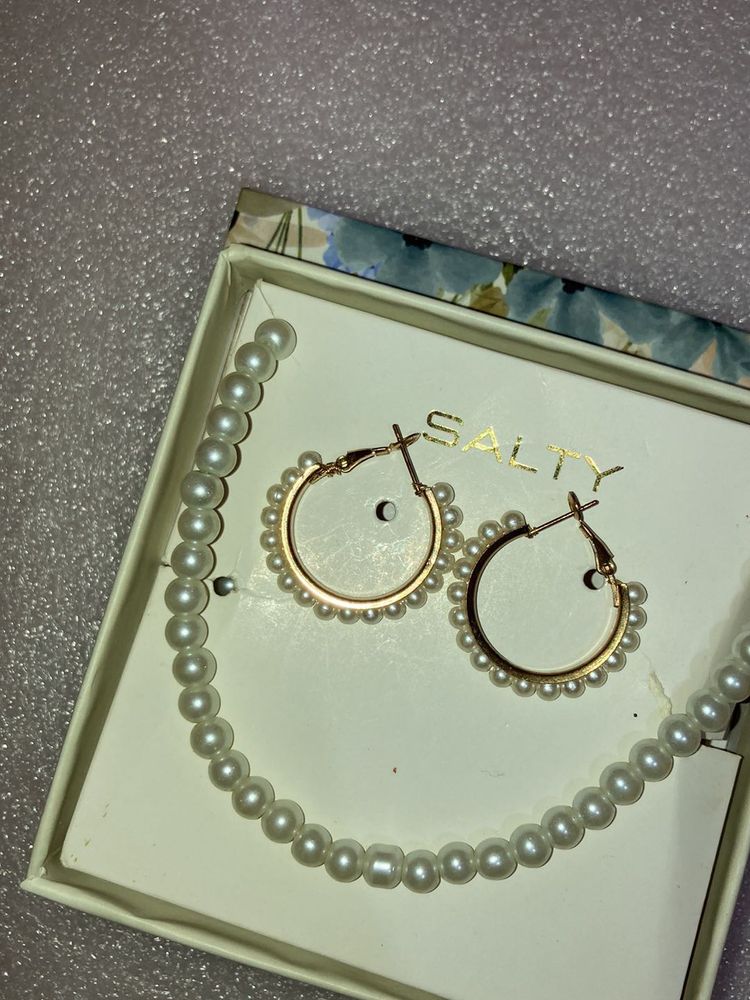 Pearl Jewelry Set