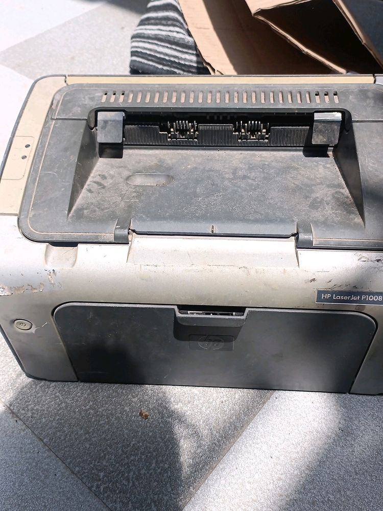 Hp Printer Black And White Good Working Condition