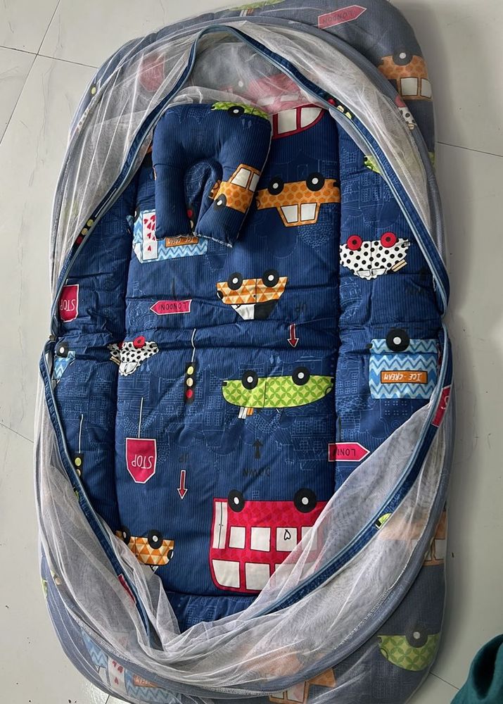 Baby Nest with Mosquito Net