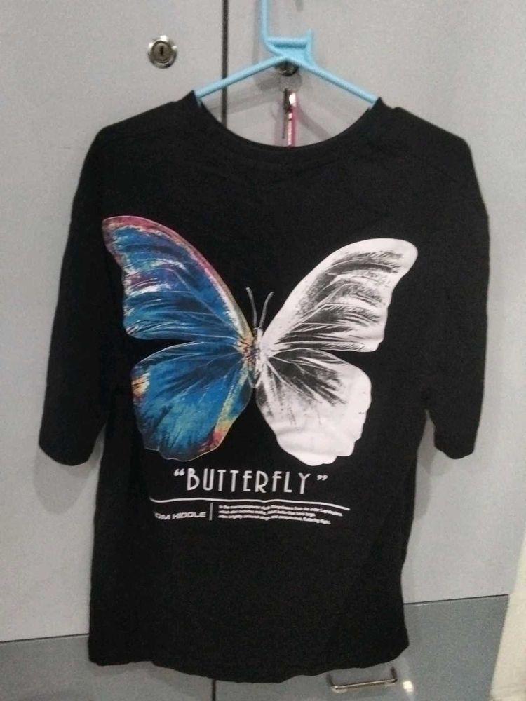 Y2k Butterfly Oversized Aesthetic T Shirt