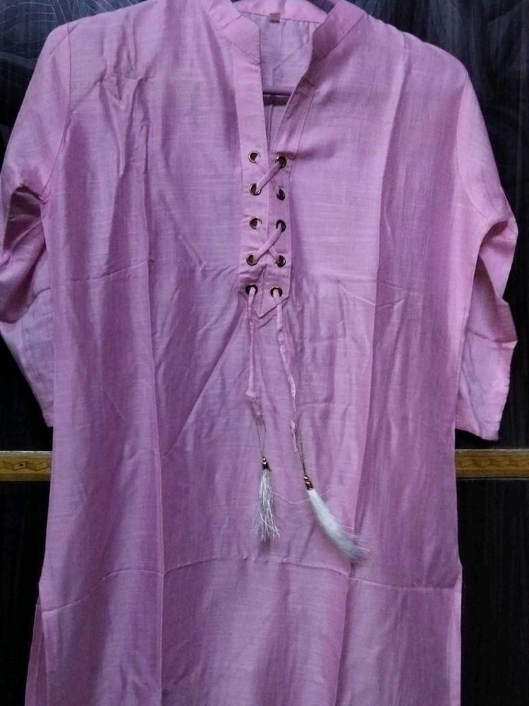 Elegant Pink Kurti