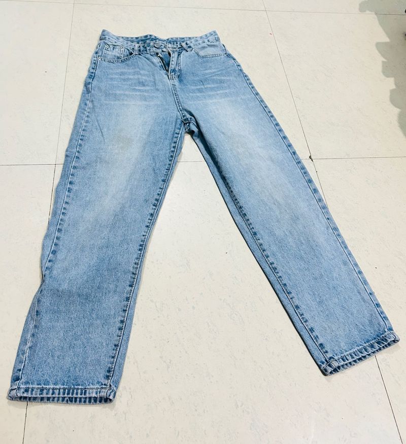 Light Wash Denim Jeans