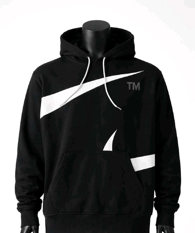 Nike Swoosh Black Hoodie