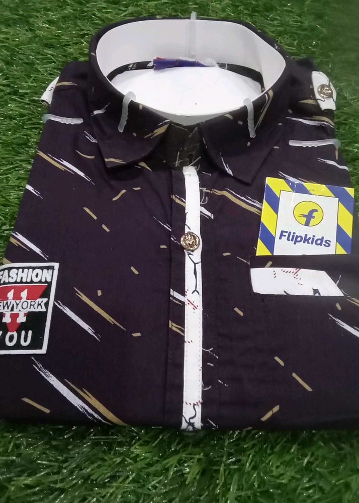 Boys Sleevless Shirt Size-30